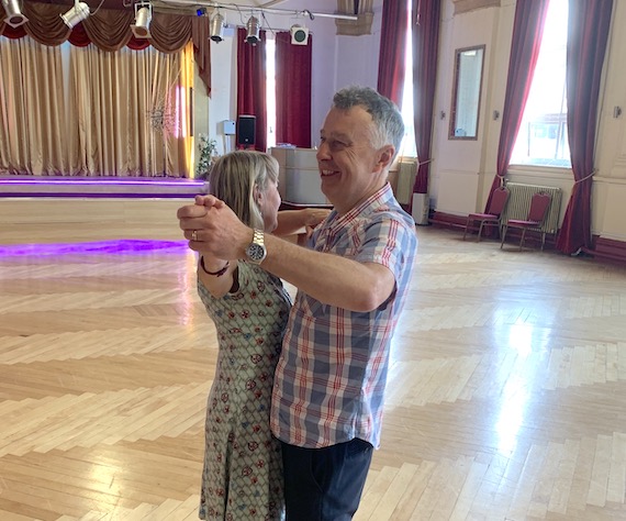 Couple in Ballroom frame