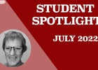 Student Spotlight - July 2022 |  Kathryn Day